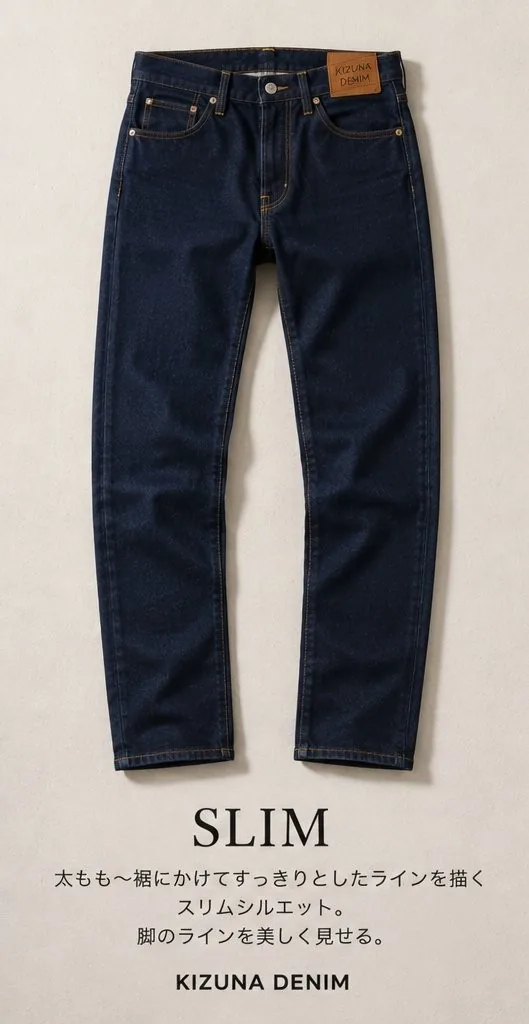 KIZUNA 02 Slim — ジーンズ商品写真